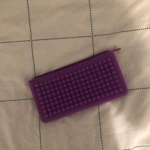 Jotz purple bubble pencil case
